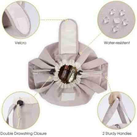 Large Capacity Drawstring Cosmetic Bag