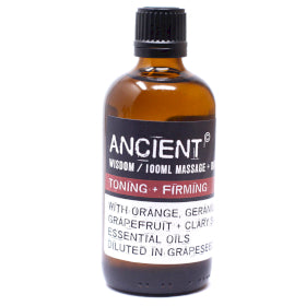 Toning & Firming Massage Oil - Body Oil - Essential Oil