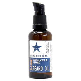 Viking Musk Cleanse Beard Oil - natural beard oil - Growth Beard Oil