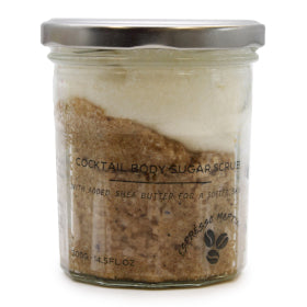 Espresso Martini Fragranced Sugar Body Scrub - Organic Scrub - Body Scrub