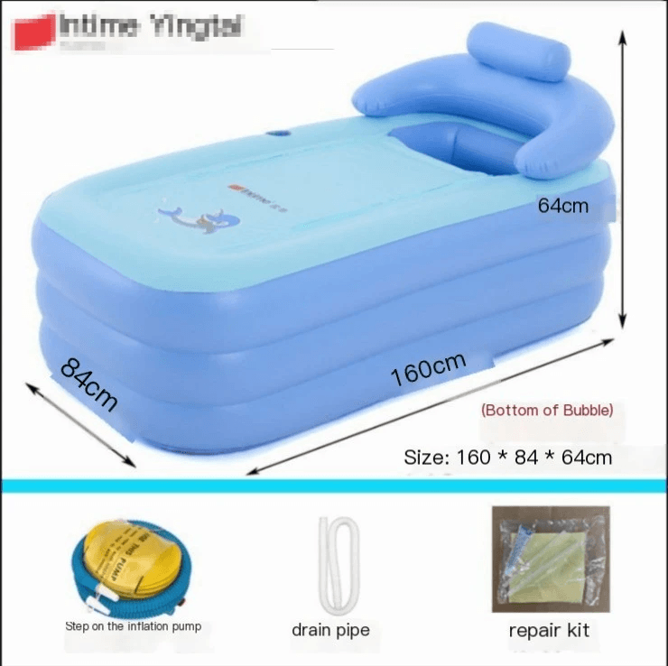 Portable Spa Inflatable Bathtub by Pampering Heaven