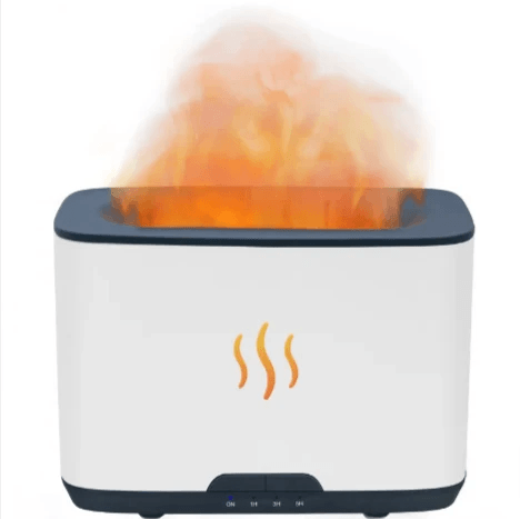 Simulated Flame Aromatherapy Humidifier by Pampering Heaven