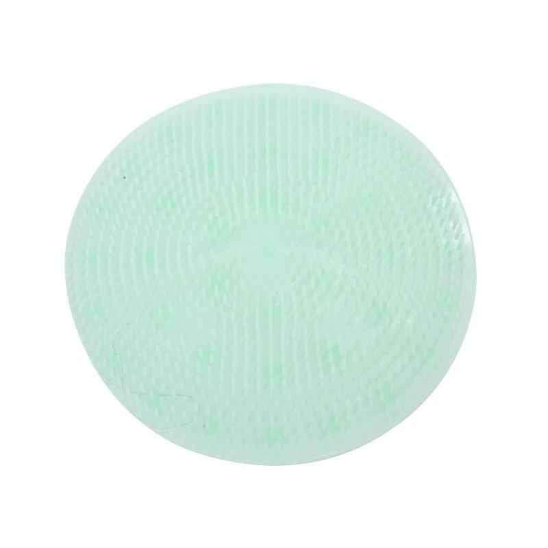 Silicone Bath Brush with Suction Cup for Massage