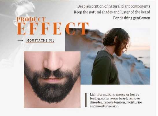 Men's Facial Hair Nourisher 10ml by Pampering Heaven