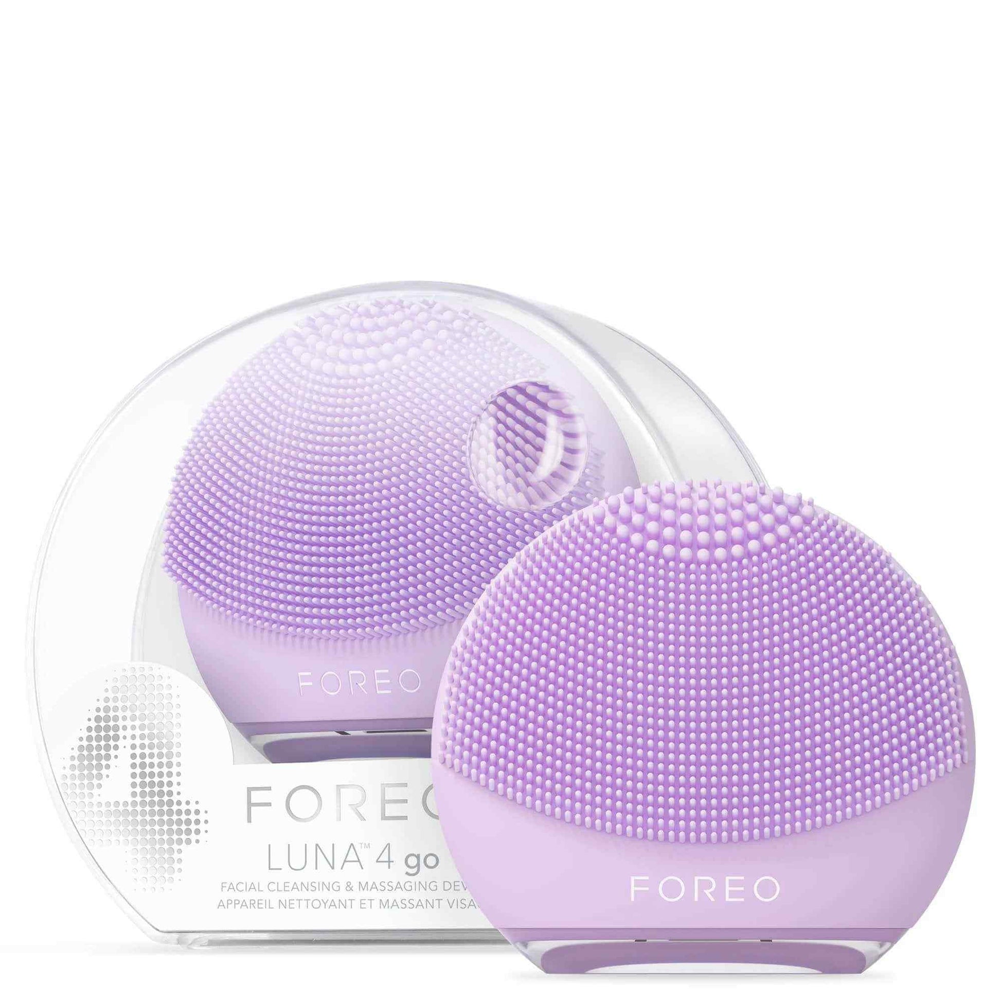 FOREO LUNA 4 go - Ultimate Face Cleanser & Skin Firmer - Lavender
