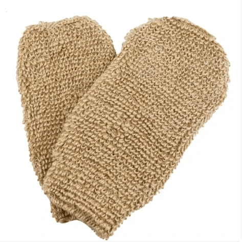 Natural Jute Exfoliating Gloves by Pampering Heaven