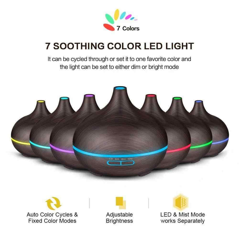 550ml Ultrasonic Aromatherapy Humidifier