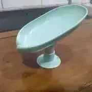3pcs Leaf Shape Self-Draining Soap Holder Set