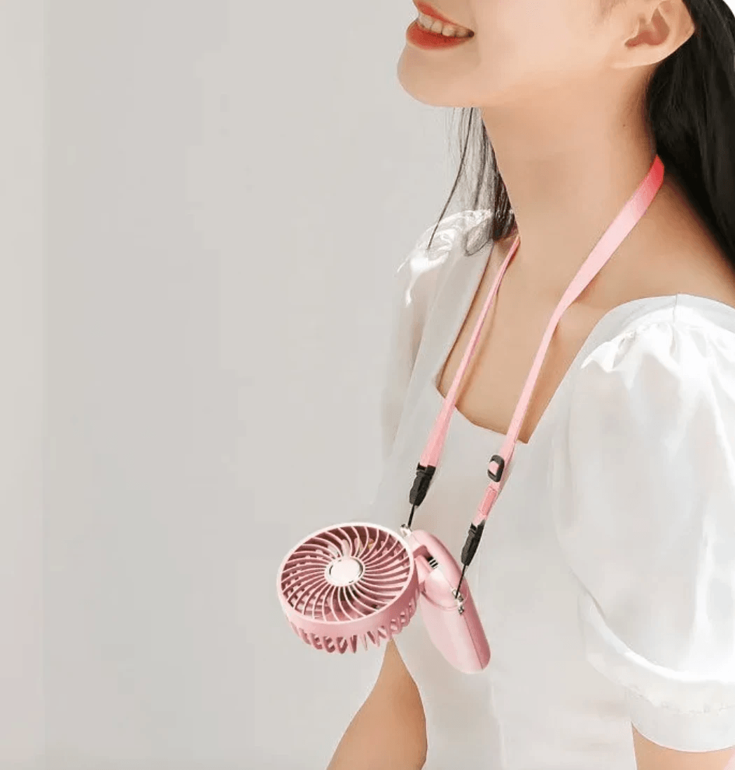 Mini Folding Aromatherapy Fan by Pampering Heaven