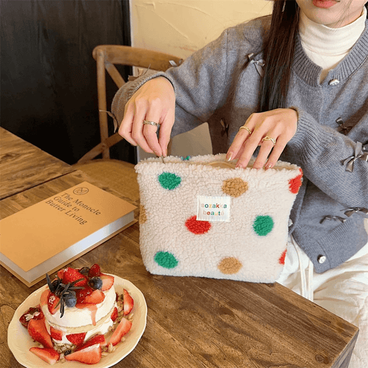 Plush Cosmetic Storage Bag by Pampering Heaven