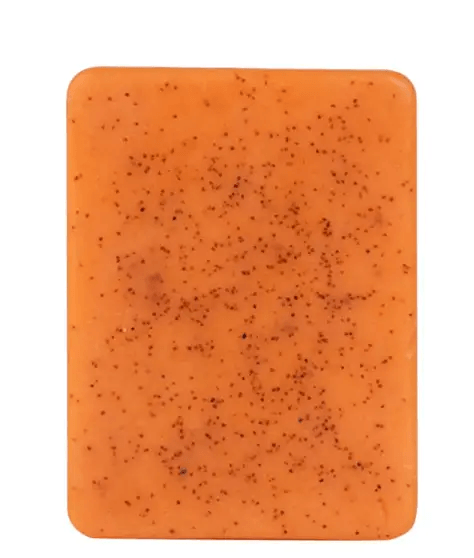 Turmeric citric acid soap, handmade with turmeric and citric acid for gentle exfoliation and skin revitalization.