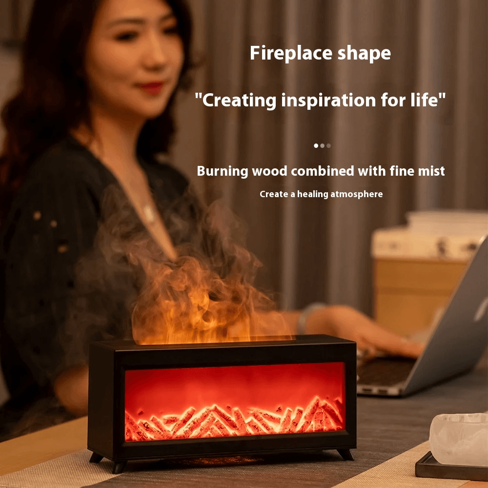 Fireplace Aromatherapy Humidifier by Pampering Heaven