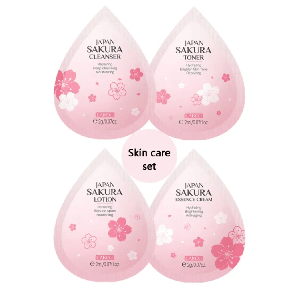 Sakura Skin Care Set by Pampering Heaven