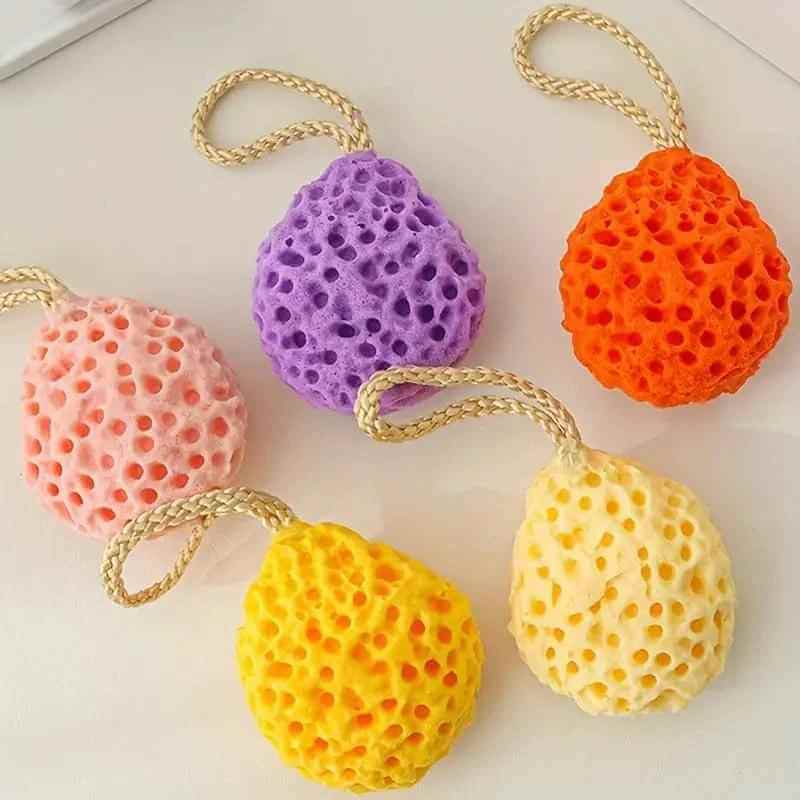 New Honeycomb Bath Ball - Super Soft Sponge for Kids