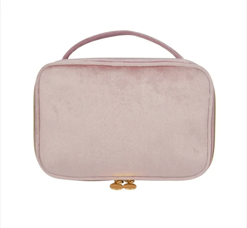 Portable Velvet Cosmetic Bag by Pampering Heaven