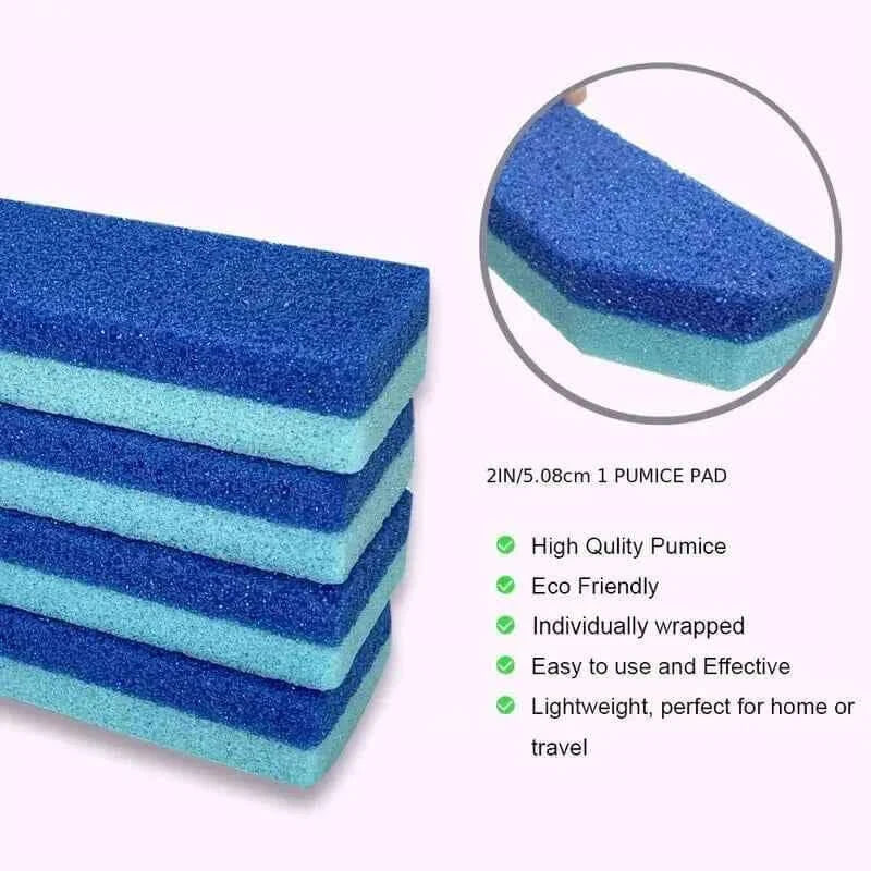 Pumice Stone Foot Scrubbers for Pedicure and Bath Use