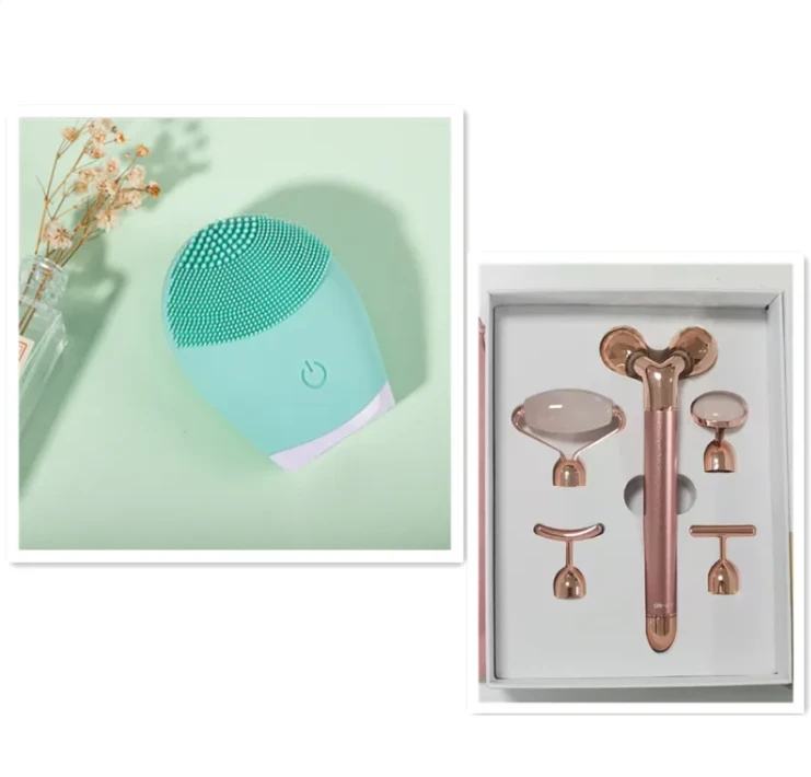 Radiant Skin Ultrasonic Cleanser - Electric Facial Brush by Pampering Heaven