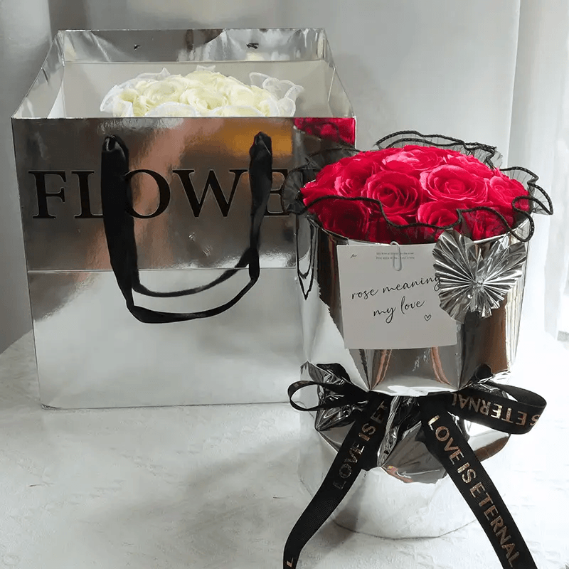 Elegant Soap Flower Bouquet by Pampering Heaven