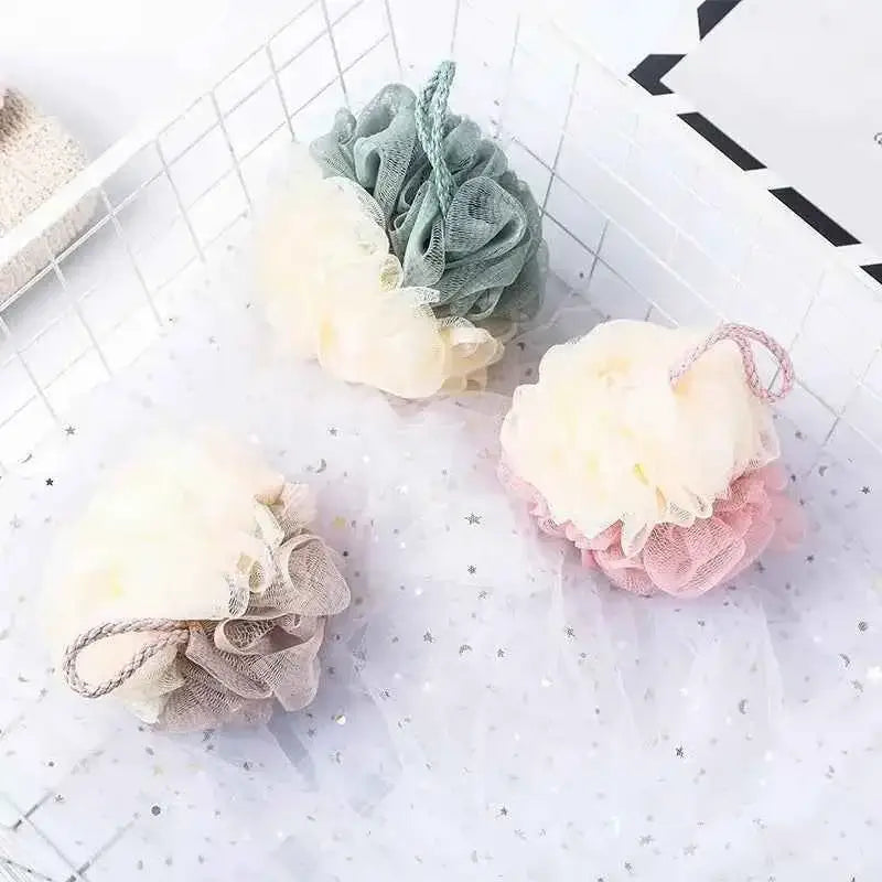Two Color Foam Large Bath Ball for Adults