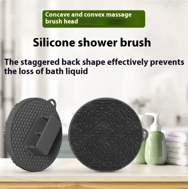 Silicone Body Massage & Exfoliating Bath Brush by Pampering Heaven
