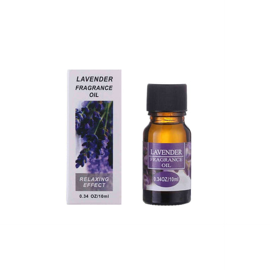 Aromatherapy essential oils for humidifiers, lavender fragrance oil, relaxing effect, 10ml bottle.