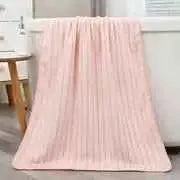 Luxurious Coral Wool Thick Bath Towel - Great Gift!