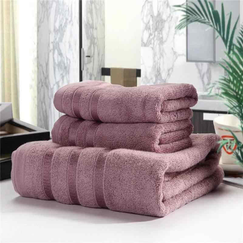Bamboo Fiber Bath Towel Set - High-Quality Gift