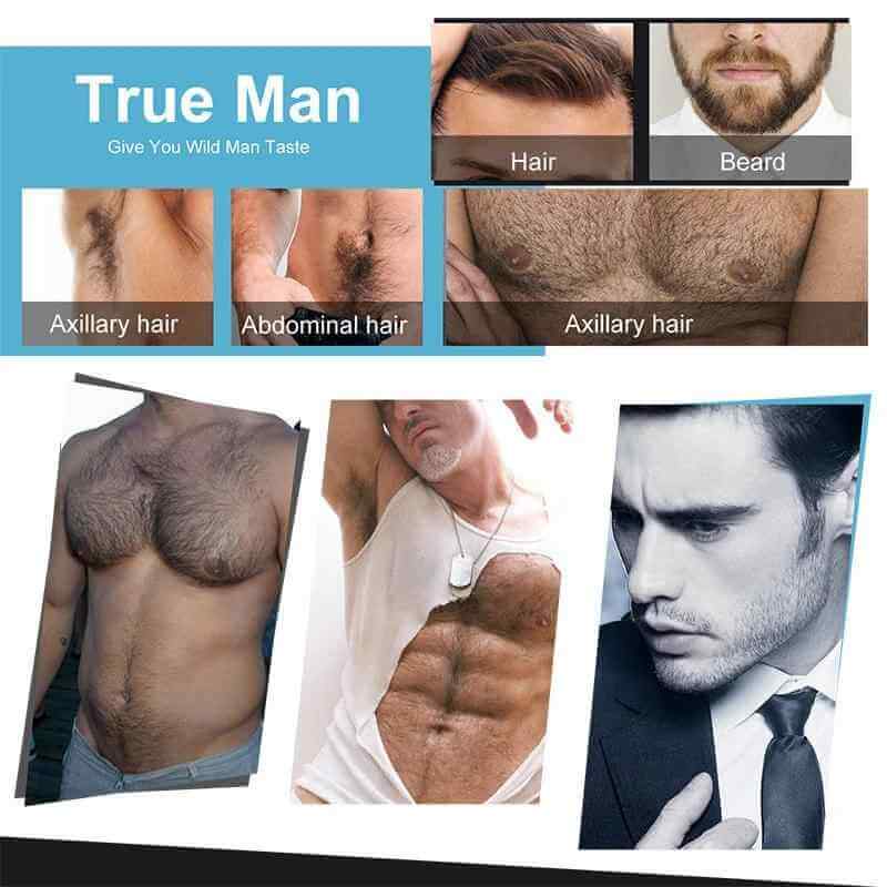 Beard Enhancement Kit with Serum and Grooming Tools
