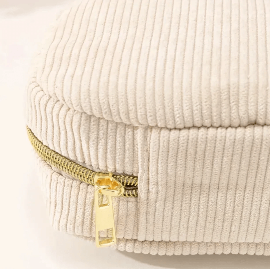 Corduroy Cosmetic Storage Bag by Pampering Heaven