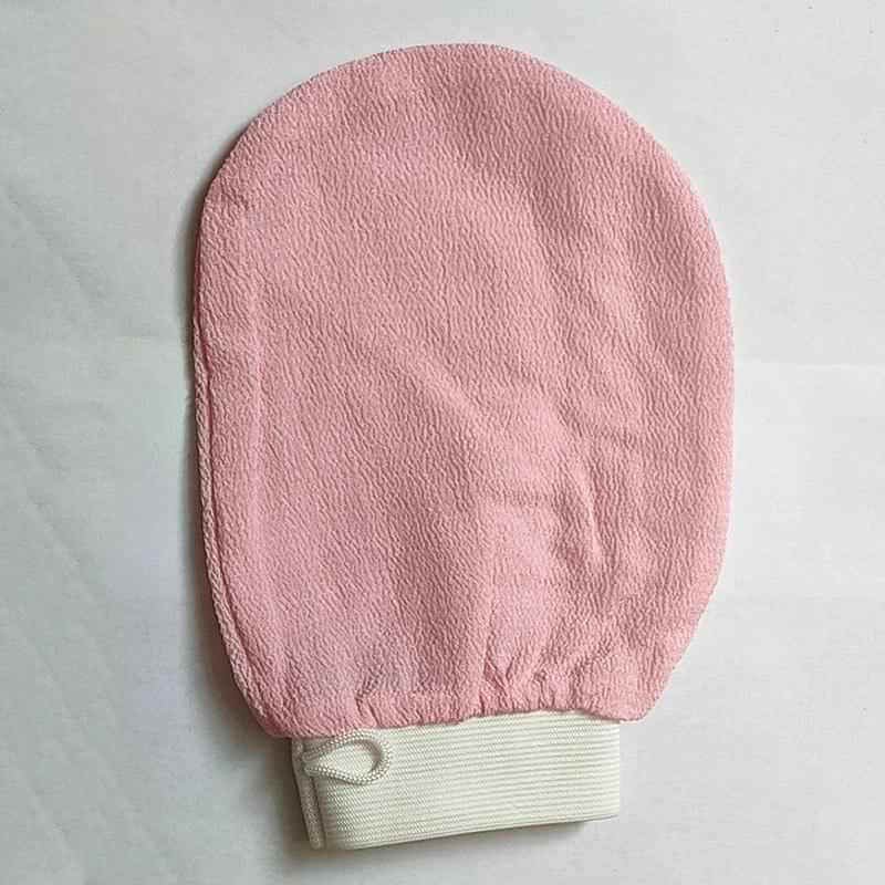 Multicolor Rayon Bath Gloves for Exfoliating Skin