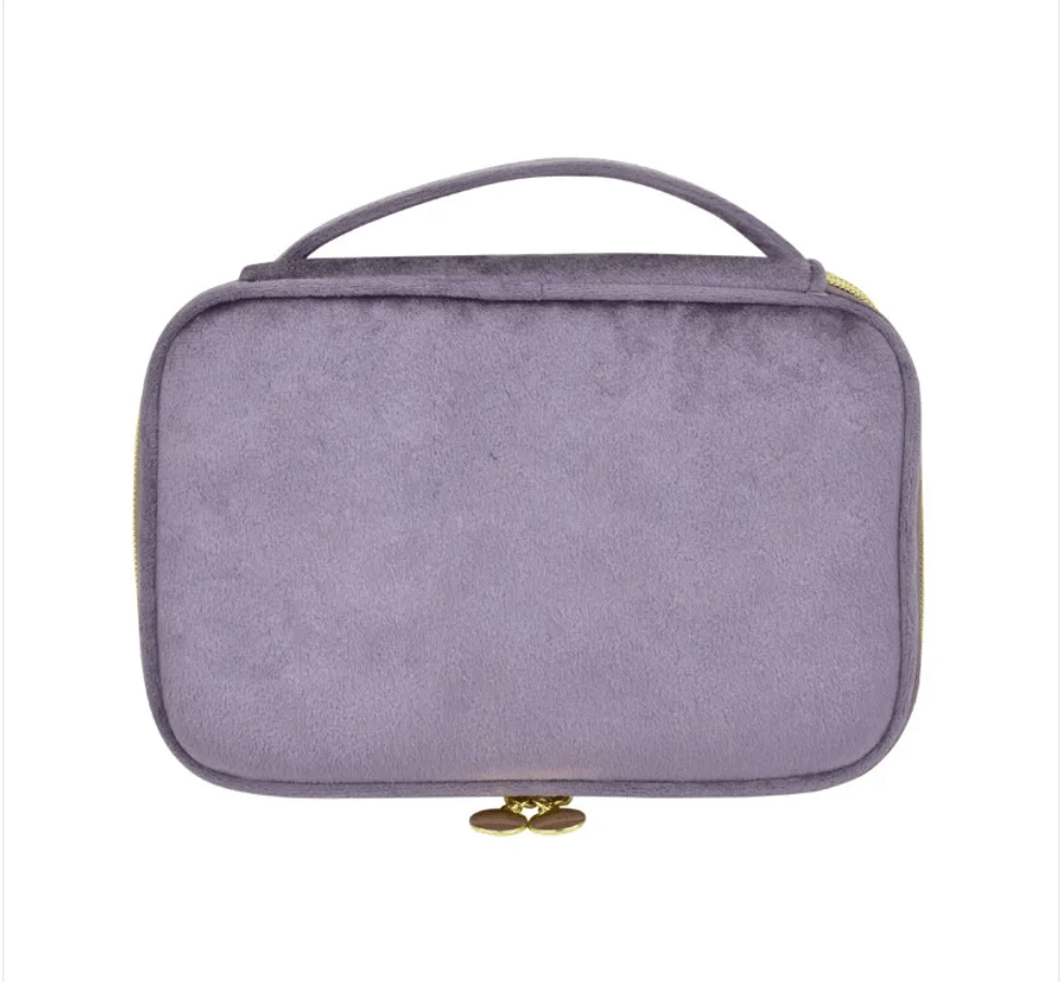 Portable Velvet Cosmetic Bag by Pampering Heaven