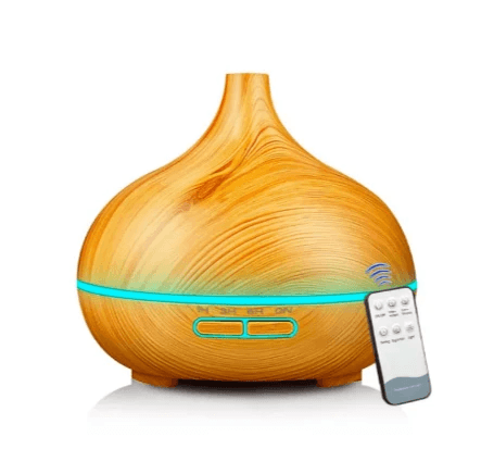 Wood Grain Aromatherapy Lamp by Pampering Heaven