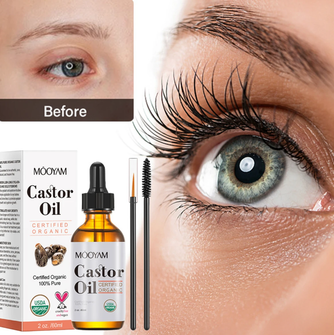 CastorPro Hair & Skin Nourishing Oil by Pampering Heaven
