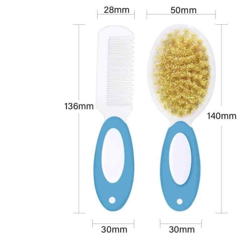 Children's Comb Brush Set for Dandruff and Bath Use
