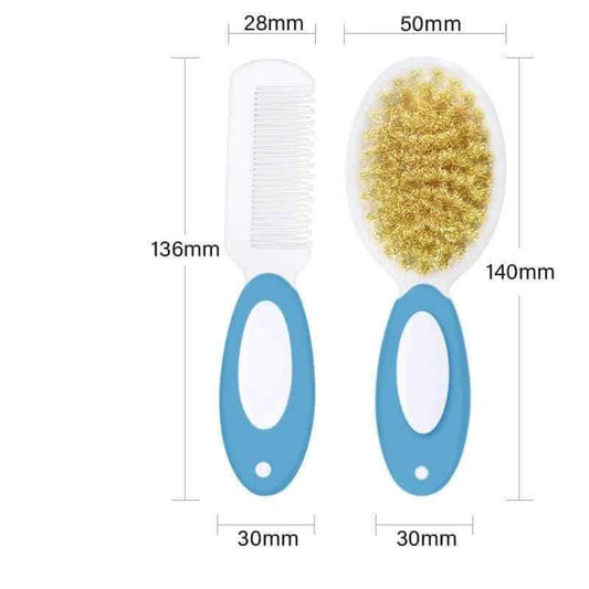 Children's Comb Brush Set for Dandruff and Bath Use