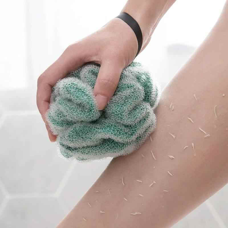 Large Double-Net Bath Ball for Exfoliating Shower Use