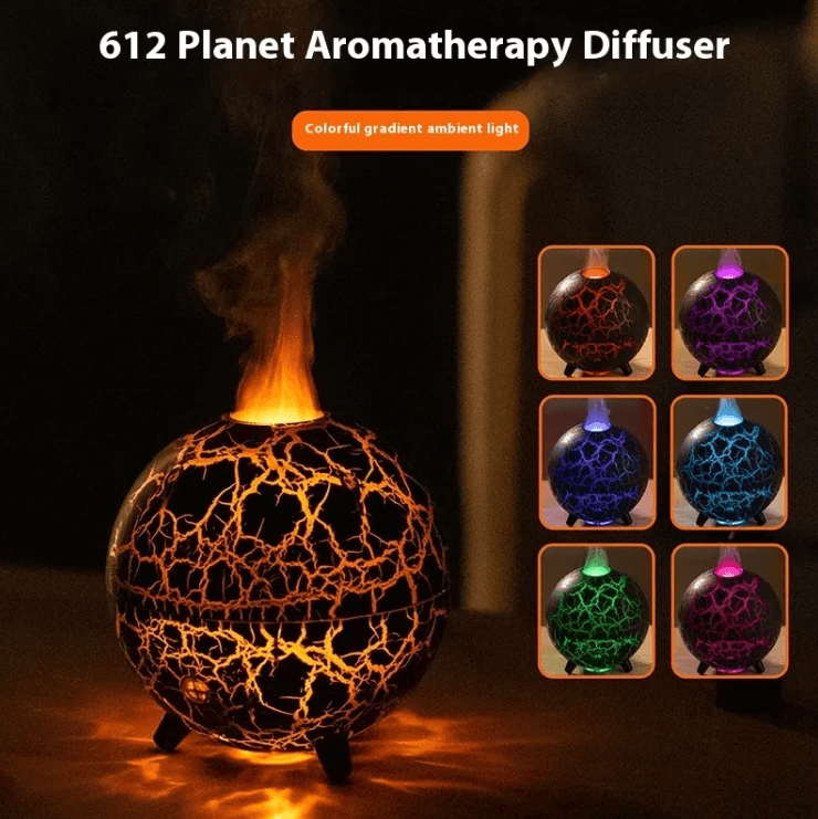 LumiMist Planet Aromatherapy Humidifier by Pampering Heaven