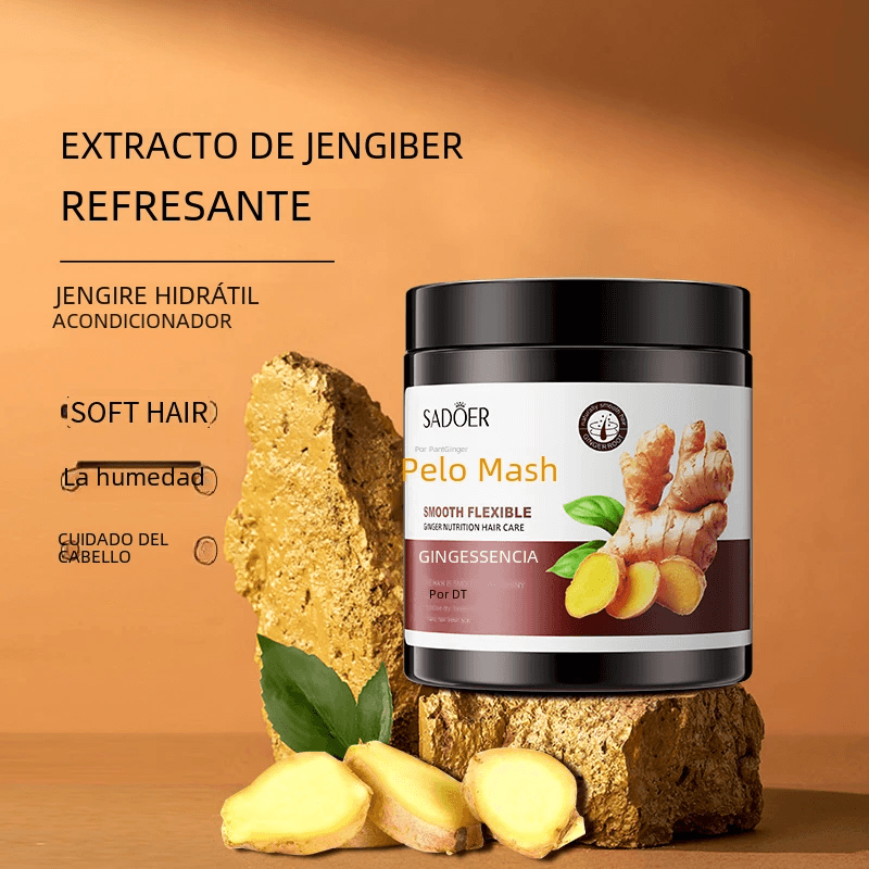 SADOER Ginger Refreshing Shampoo for Smooth Hair by Pampering Heaven