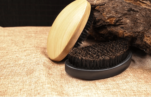 Men's Beard Brush and Comb for Personal Care Styling by Pampering Heaven