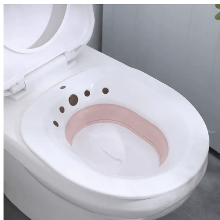 Sitz Bath for Hemorrhoids and Postpartum Care (Foldable) by Pampering Heaven