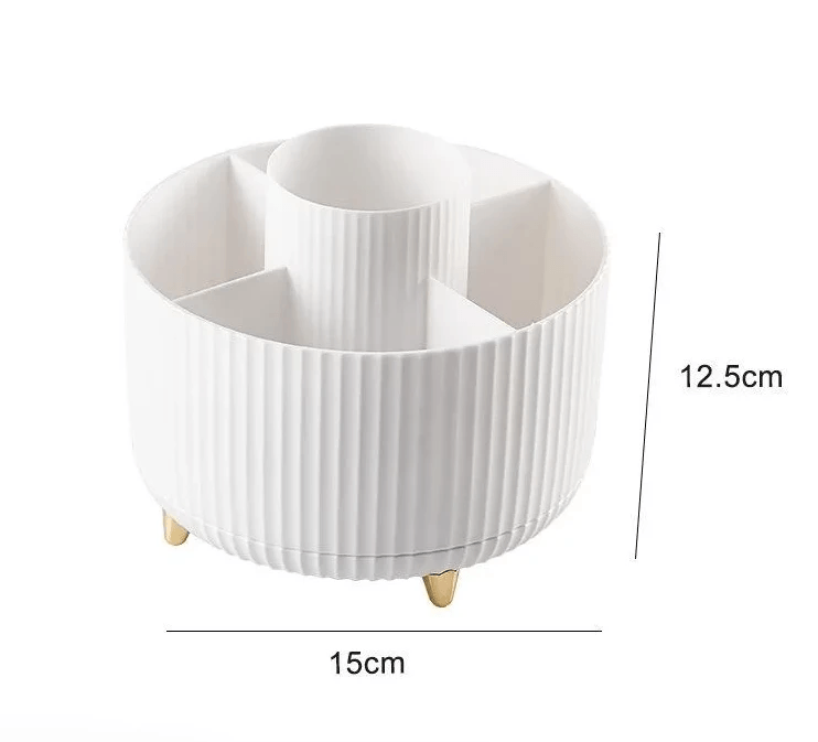 Rotating Desktop Cosmetic Brush Holder by Pampering Heaven