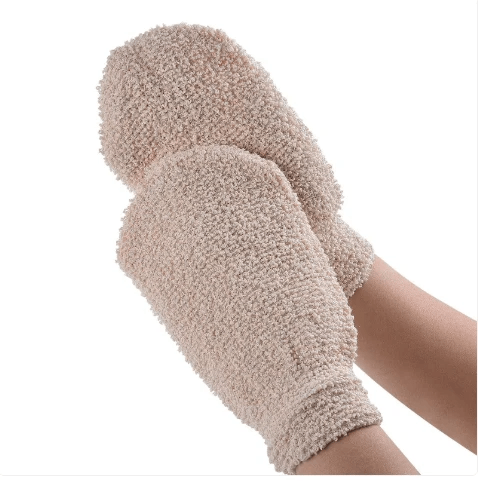 Natural Jute Exfoliating Gloves by Pampering Heaven