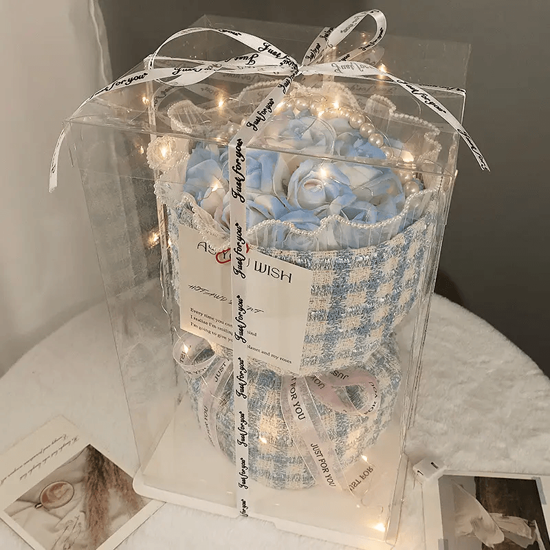 Elegant Soap Flower Bouquet by Pampering Heaven