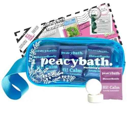 Shower Steamers Aromatherapy 6 Pack - Galentines Valentines Day Gift for Her and Him Birthday Gifts for Mom Best Friend Travel Essentials Stress Relief Self Care - Lavender Bath Set