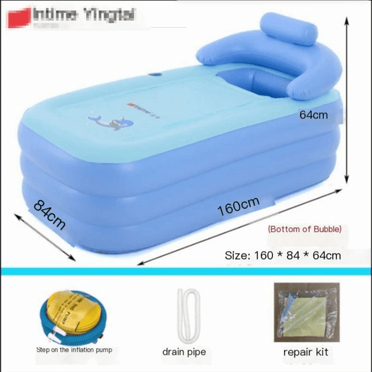 Portable Spa Inflatable Bathtub by Pampering Heaven