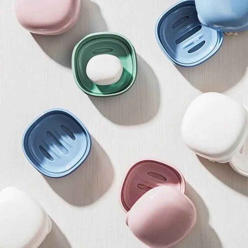Plastic Soap Container and Organizer for Travel