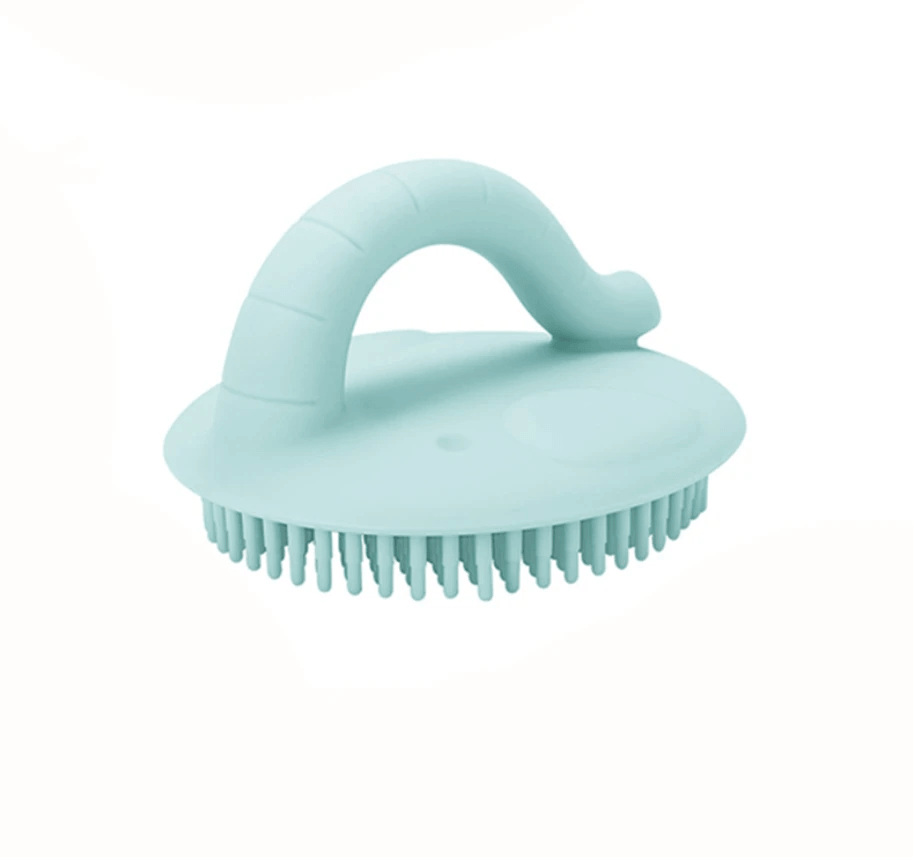 Silicone Bath Brush for Babies and Kids (Bathing Tool) by Pampering Heaven