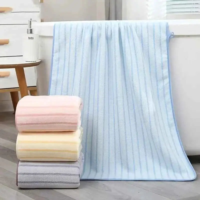 Luxurious Coral Wool Thick Bath Towel - Great Gift!