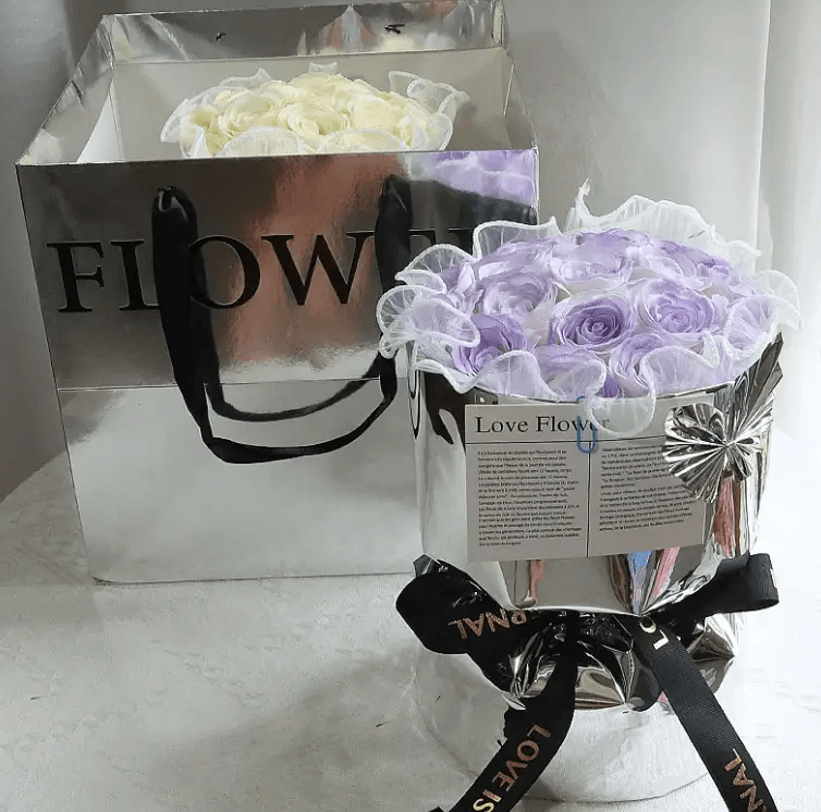 Gift Heart Soap Flower Carnation Rose by Pampering Heaven