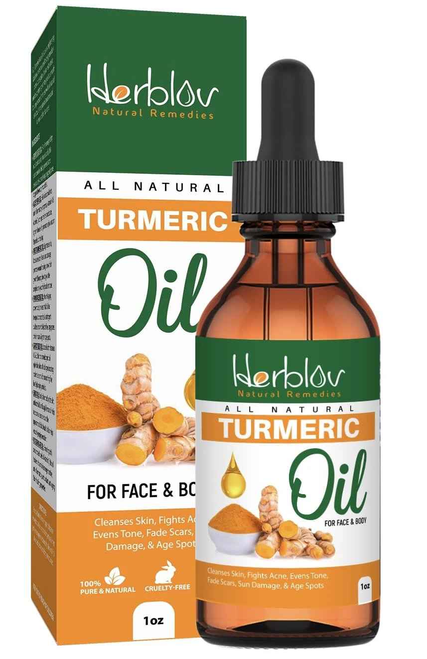 Turmeric Brightening Oil - Natural Serum for Clear Skin